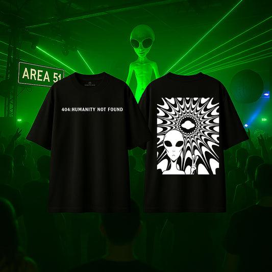 Echoes From Nowhere Oversized T-Shirt (Reflective)