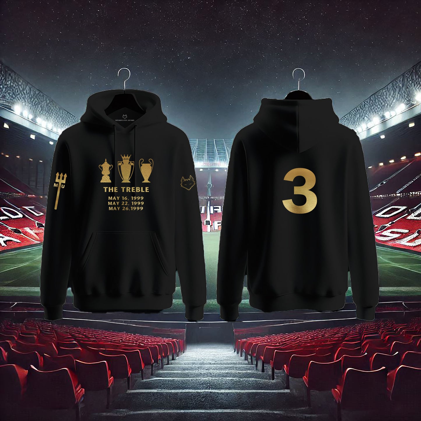 Treble Legacy Heavyweight Oversized Hoodie