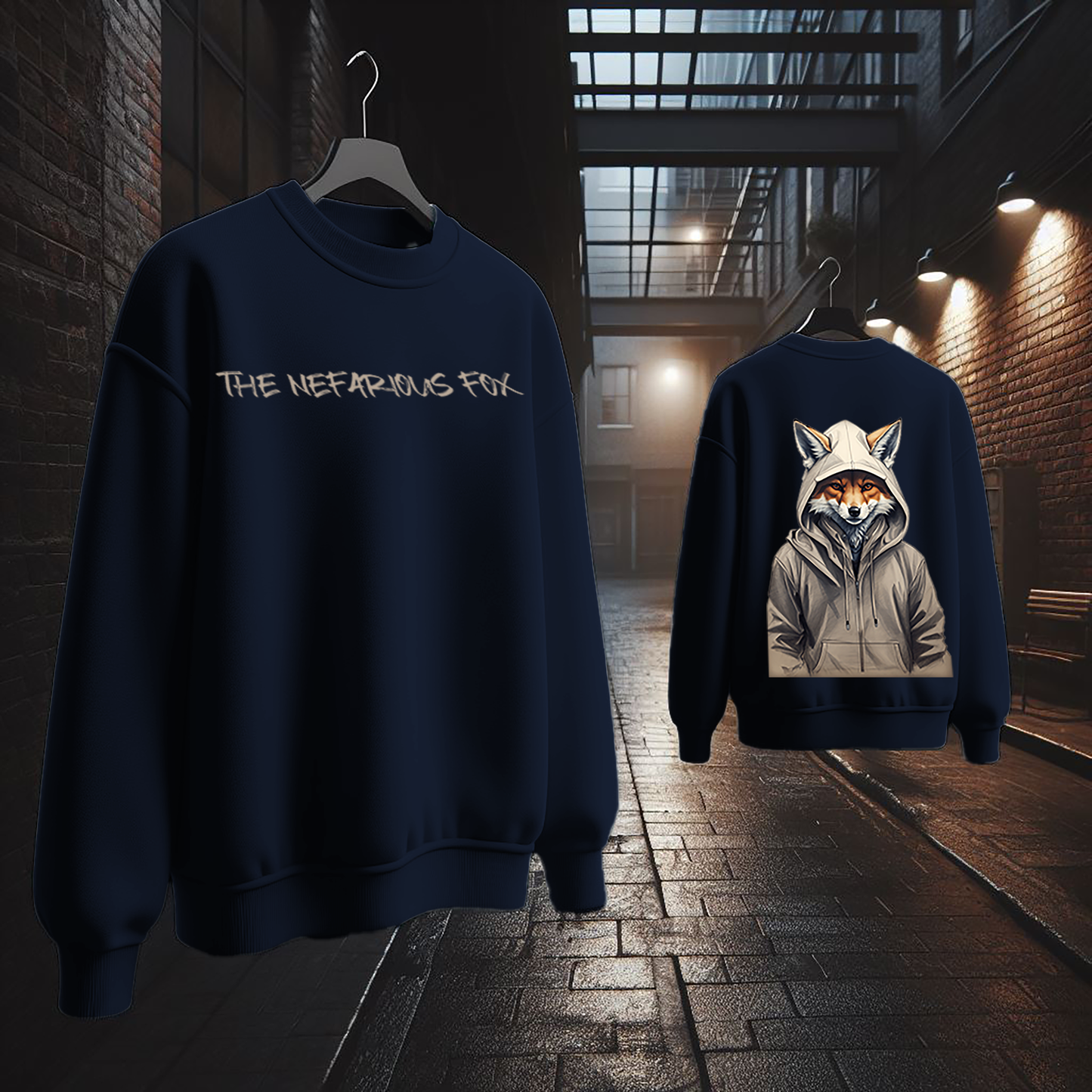Hooded Hues Oversized Sweatshirt