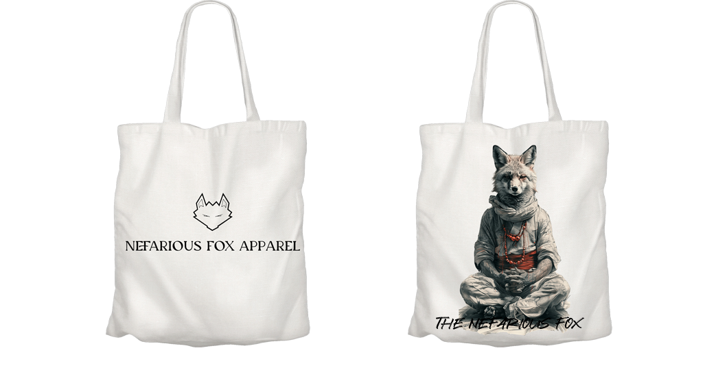 The Nefarious Fox Tote Bag