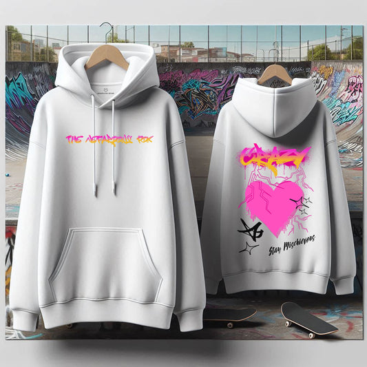 Rebel Spray Oversized Hoodie