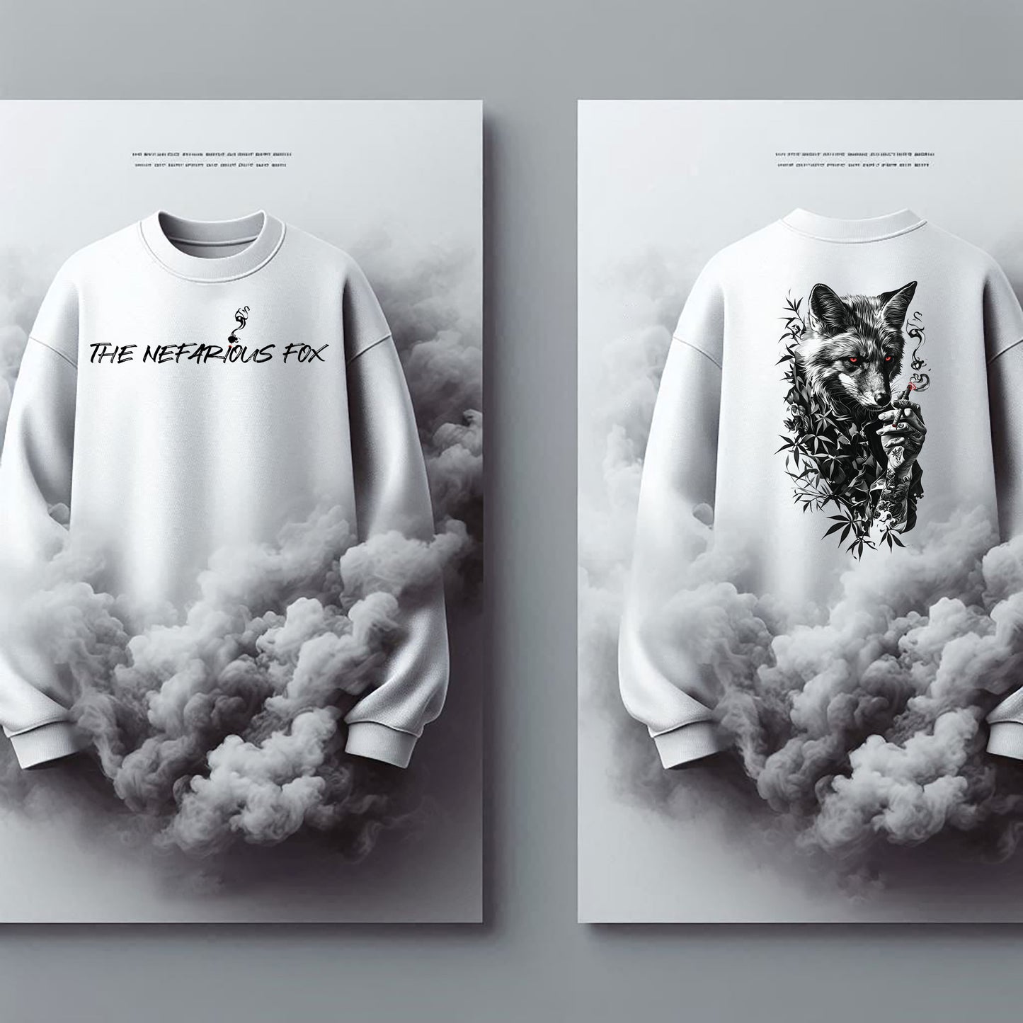 Fox 420 Oversized Sweatshirt