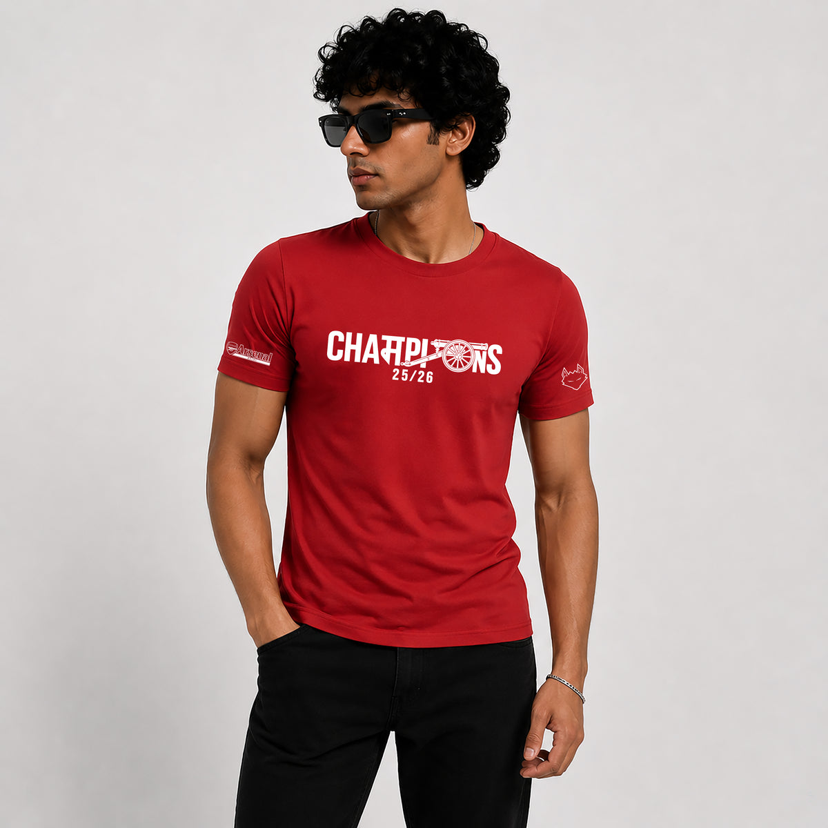 Arsenal Delhi Membership T-Shirt 26-27 (Champions Edition)