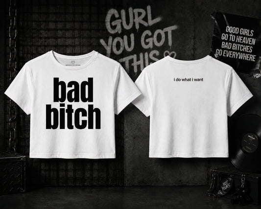 Bad Bitch Oversized T-Shirt/Baby Tee