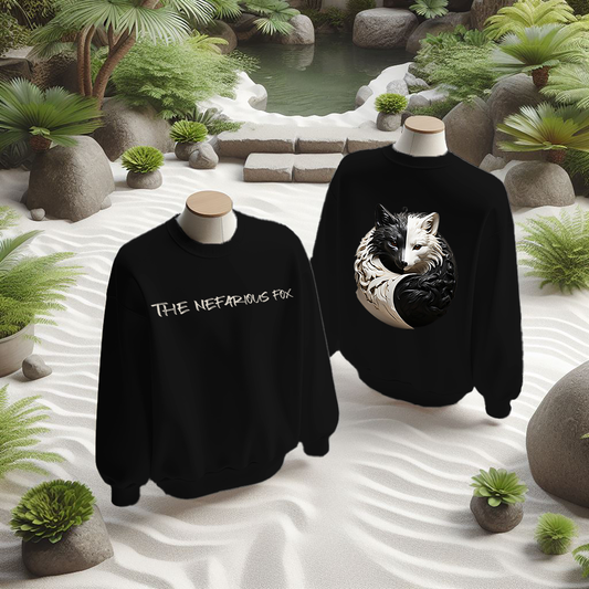 Yin-Yang Oversized Sweatshirt