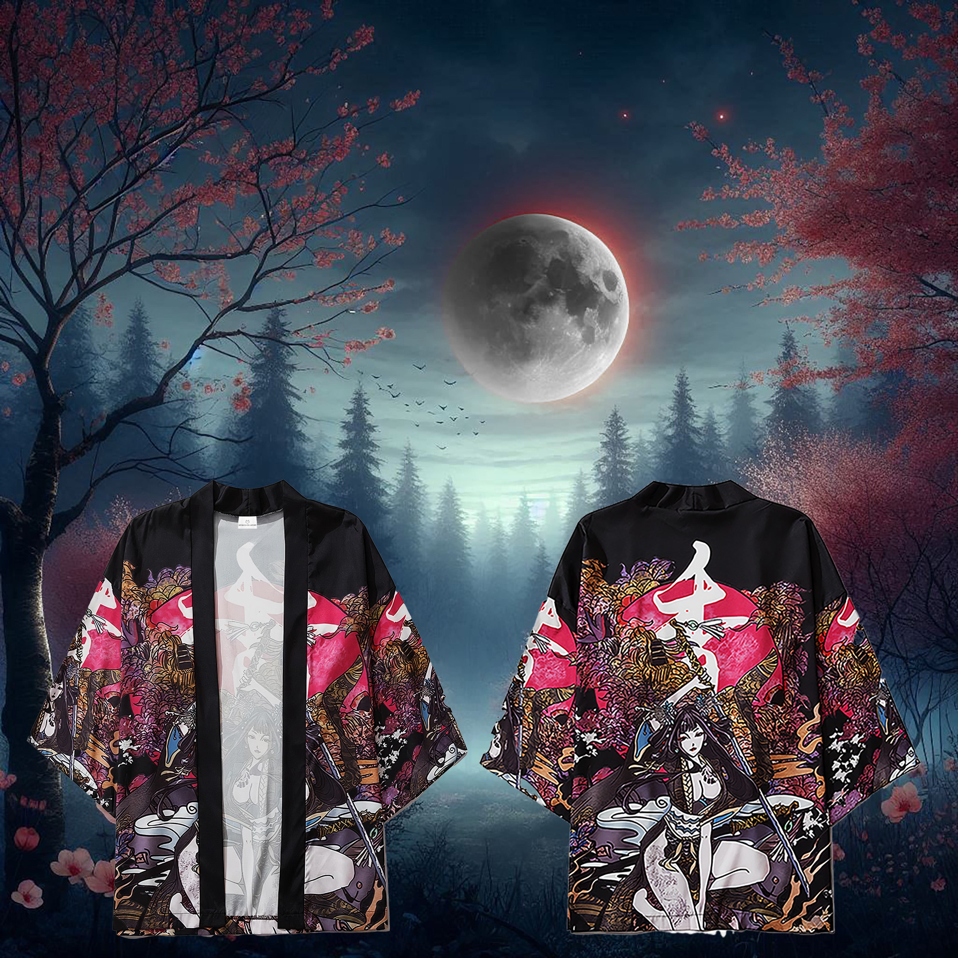 住*太様 imozonsavingclothing SAKURA MIKADO Blood Sakura Kimono – Nefarious Fox Apparel
