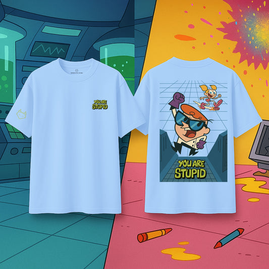 90s Toon Nostalgia Oversized T-Shirt