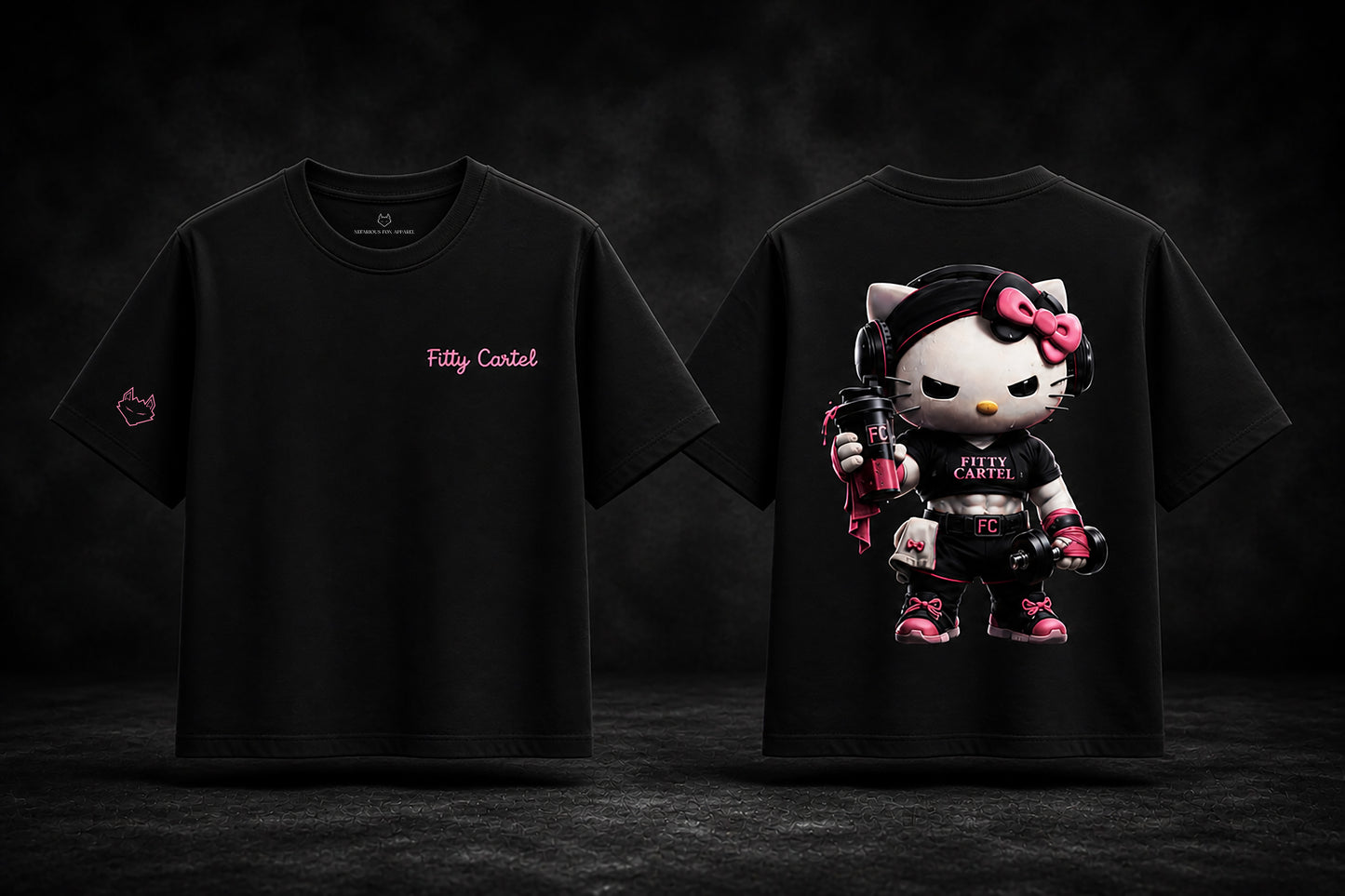 Fitty Cartel Oversized T-Shirt/Baby Tee