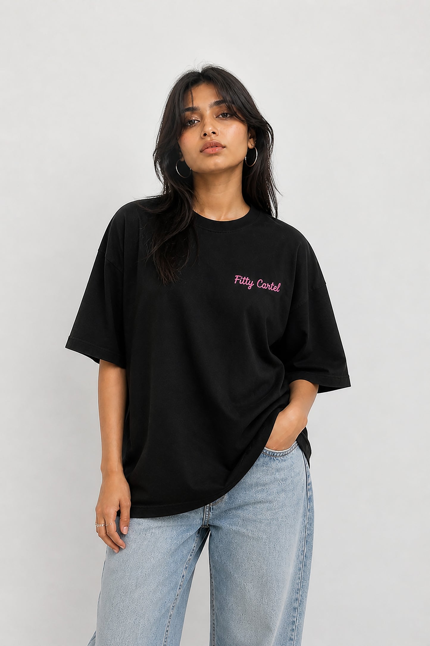 Fitty Cartel Oversized T-Shirt/Baby Tee