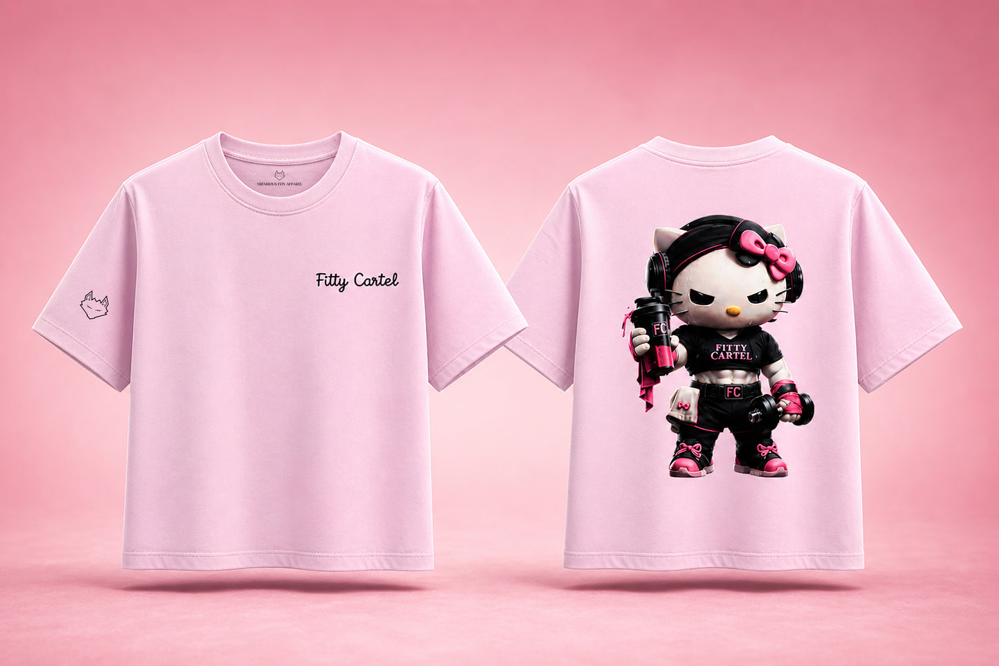 Fitty Cartel Oversized T-Shirt/Baby Tee