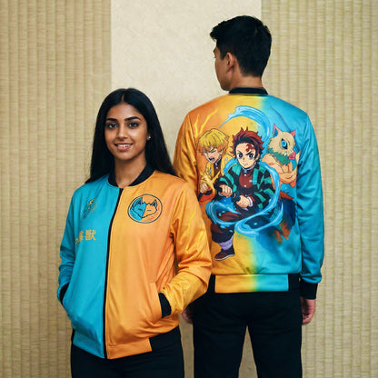 Demon Slayer Trinity Bomber Jacket
