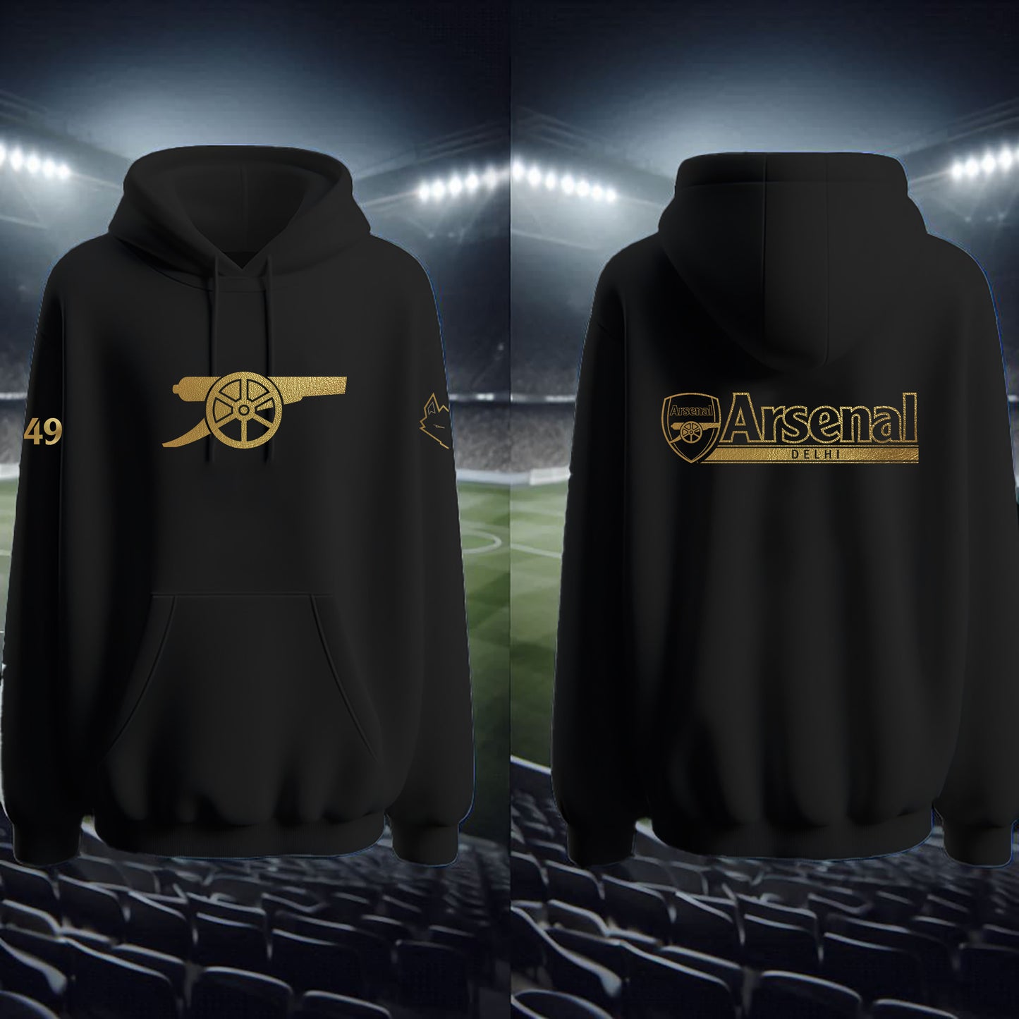 Golden Invincibles Legacy Oversized Heavyweight Hoodie