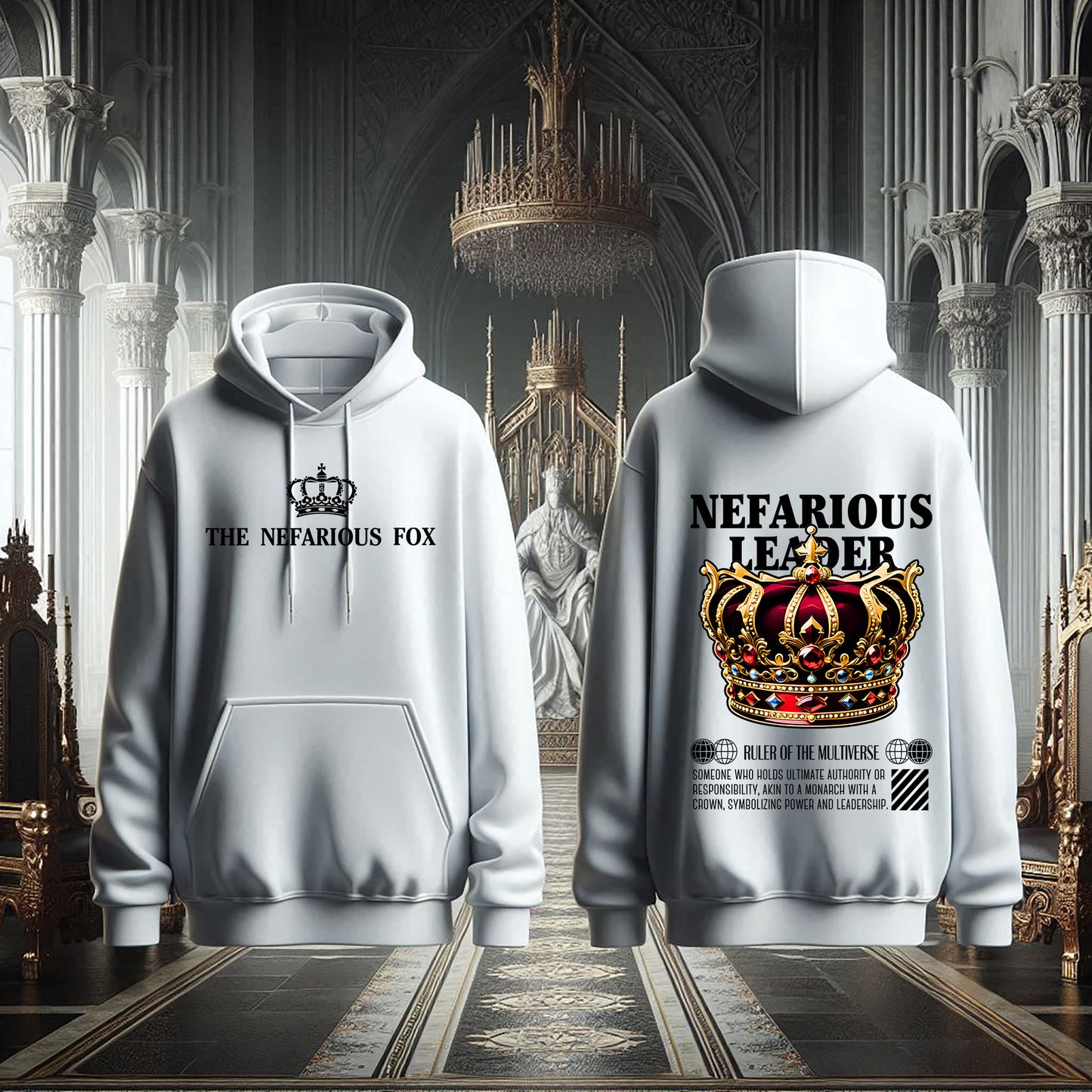 Nefarious Leader Oversized Hoodie