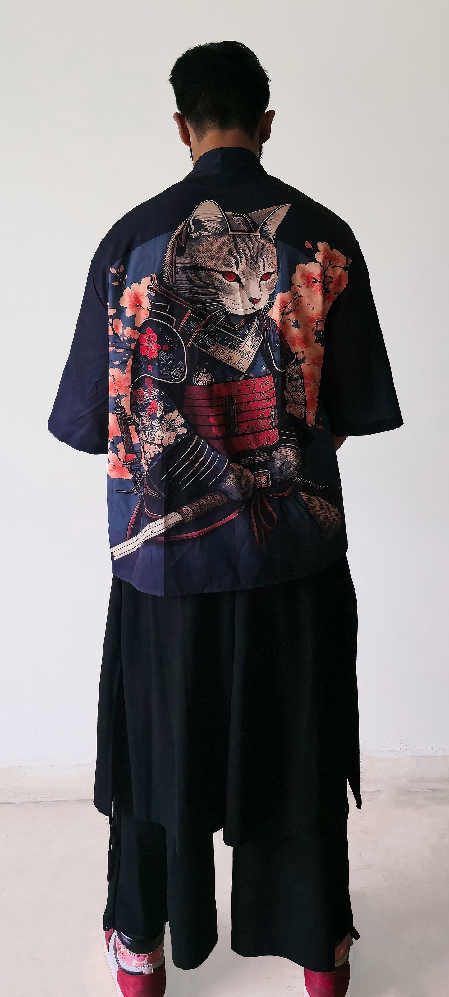 Samurai Neko Kimono