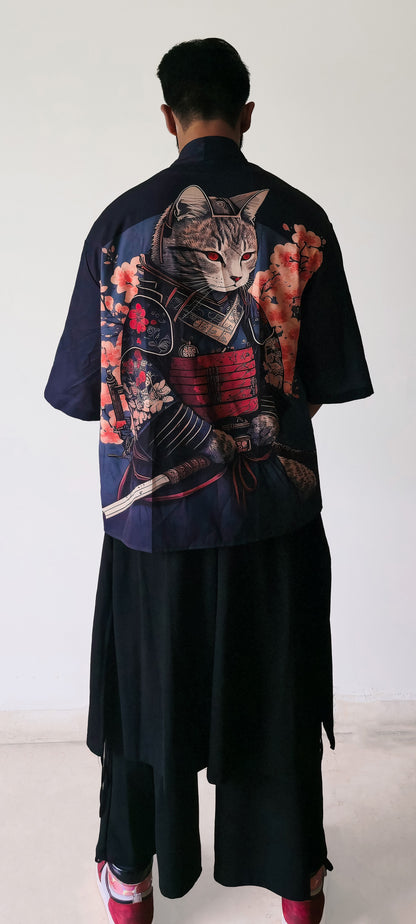Samurai Neko Kimono