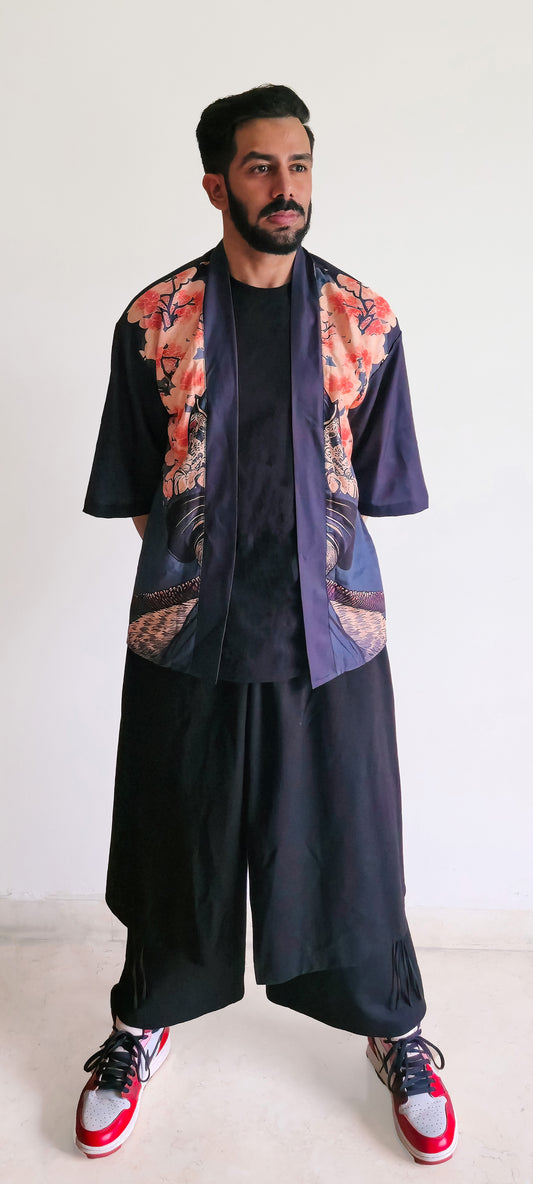 Samurai Neko Kimono