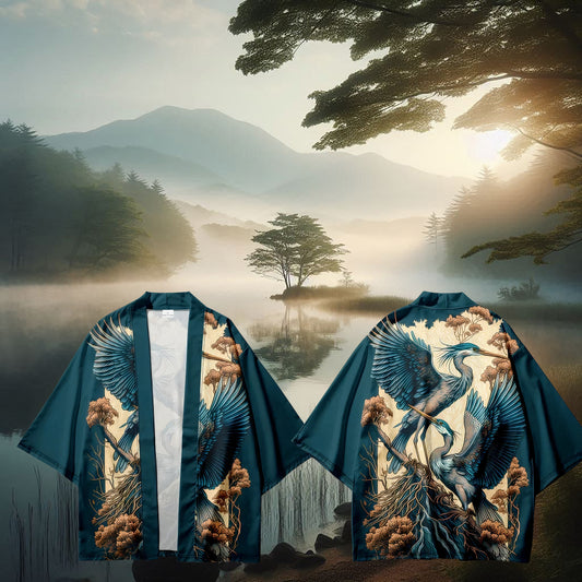 Wings of Serenity Kimono