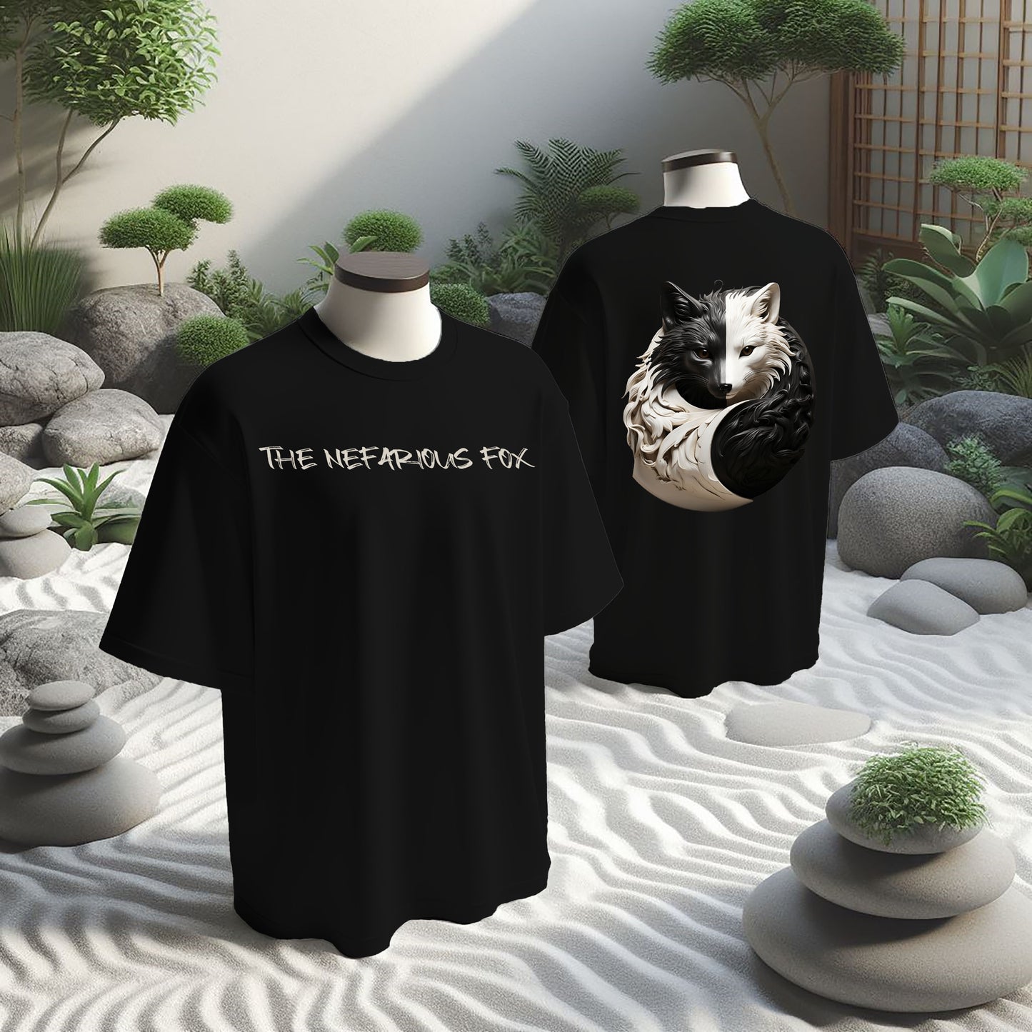 Yin-Yang Oversized T-Shirt