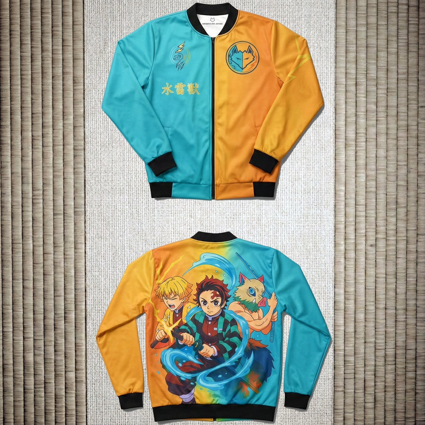Demon Slayer Trinity Bomber Jacket