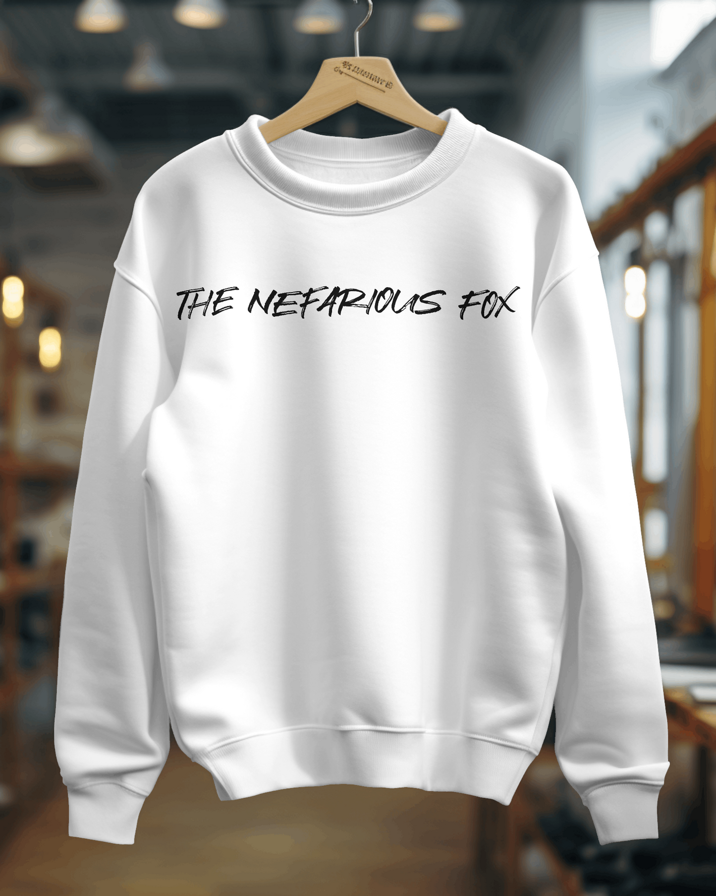 The Nefarious Fox Oversized Sweatshirt