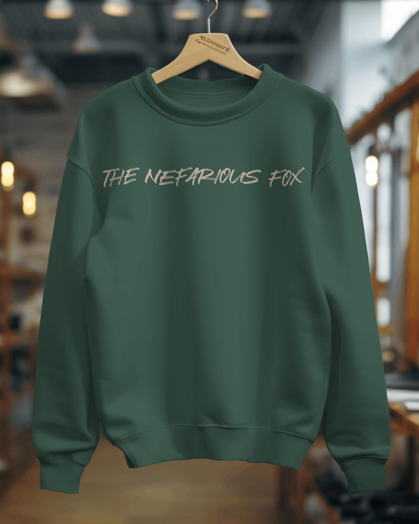 The Nefarious Fox Oversized Sweatshirt