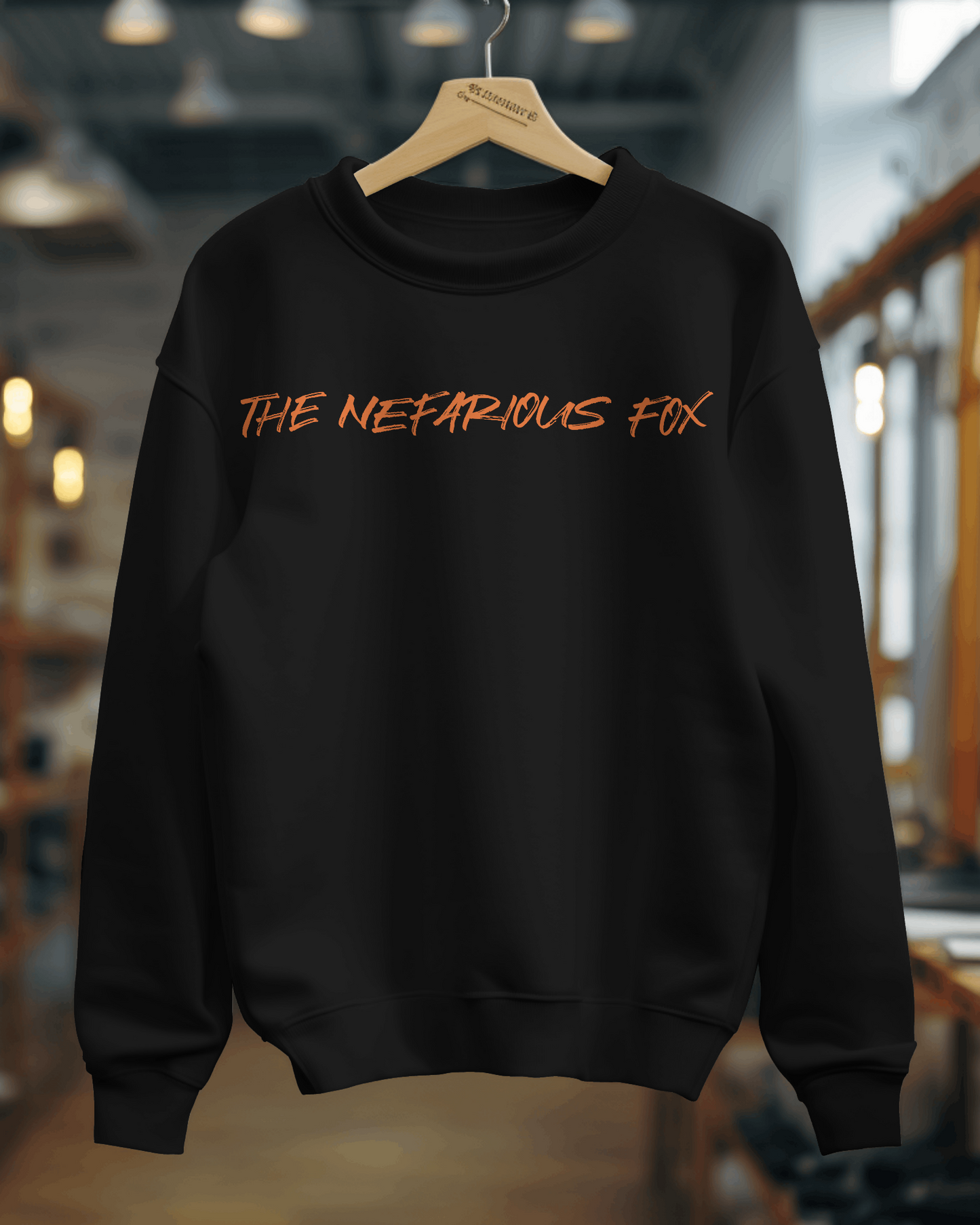 The Nefarious Fox Oversized Sweatshirt