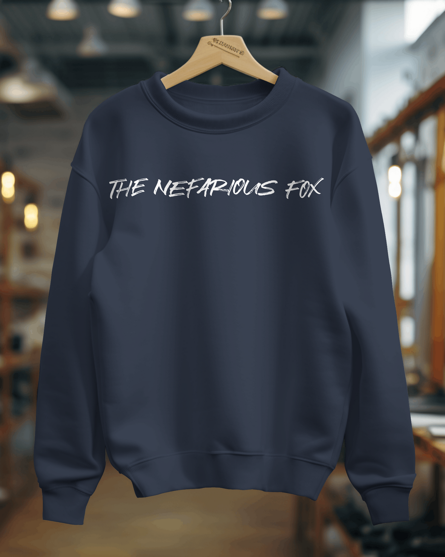 The Nefarious Fox Oversized Sweatshirt