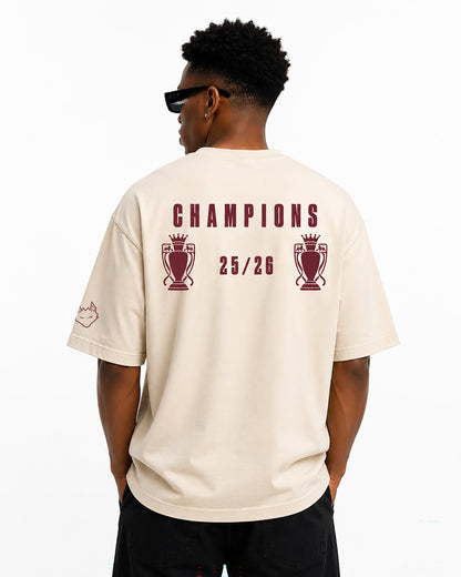 Champions of England 25/26 Oversized T-Shirt