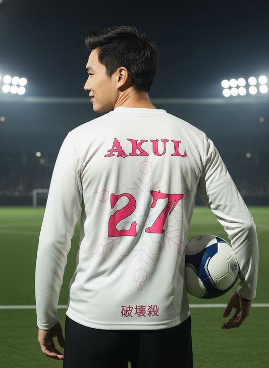 Demon Slayer Akaza Football Jersey