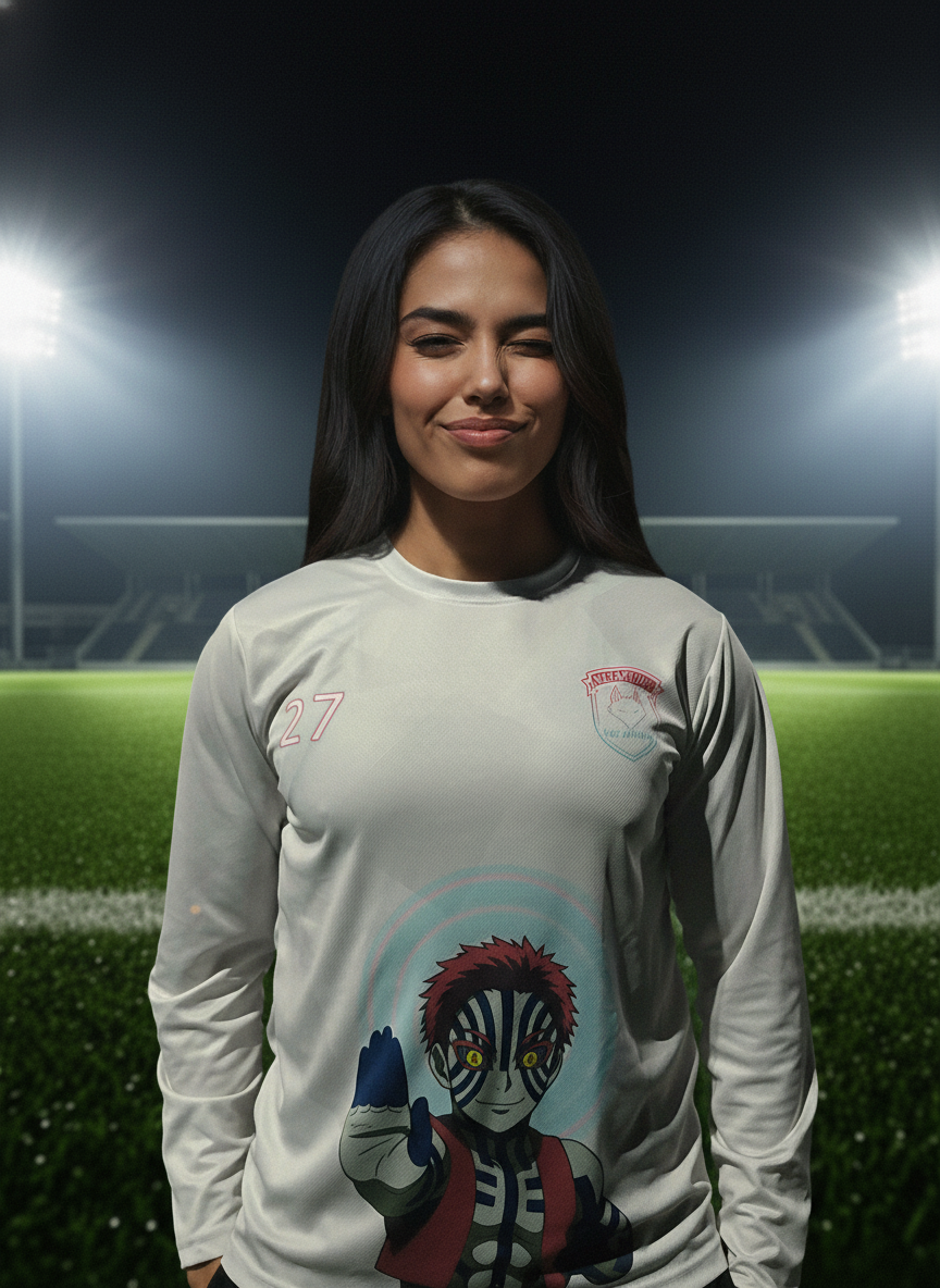 Demon Slayer Akaza Football Jersey
