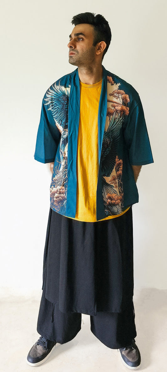 Wings of Serenity Kimono